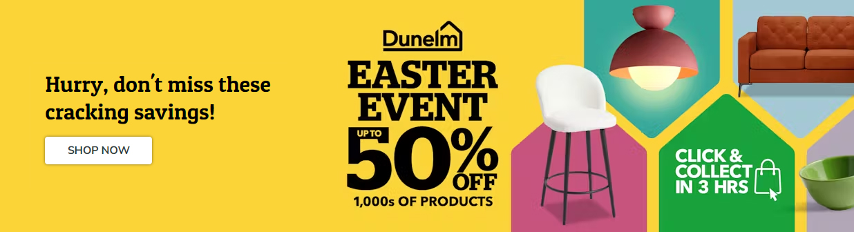 Dunelm Sale Now On!